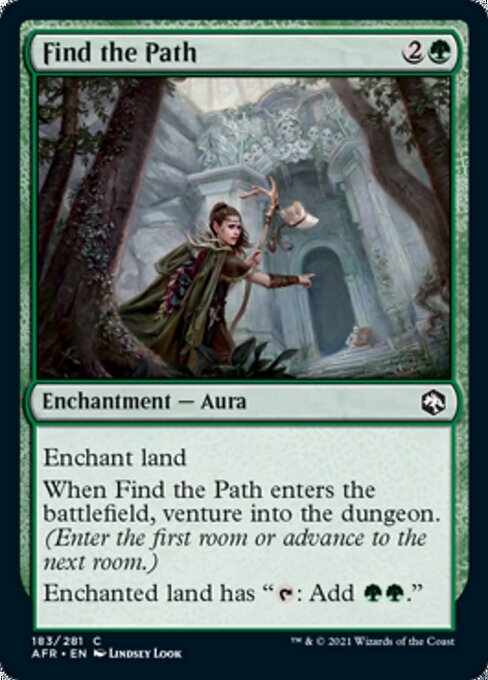 Find the Path (Adventures in the Forgotten Realms) Near Mint Foil