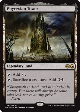 Phyrexian Tower (Ultimate Masters) Near Mint Foil