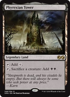 Phyrexian Tower (Ultimate Masters) Medium Play