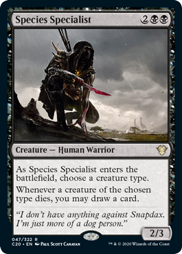 Species Specialist (Commander 2020 Ikoria) Medium Play