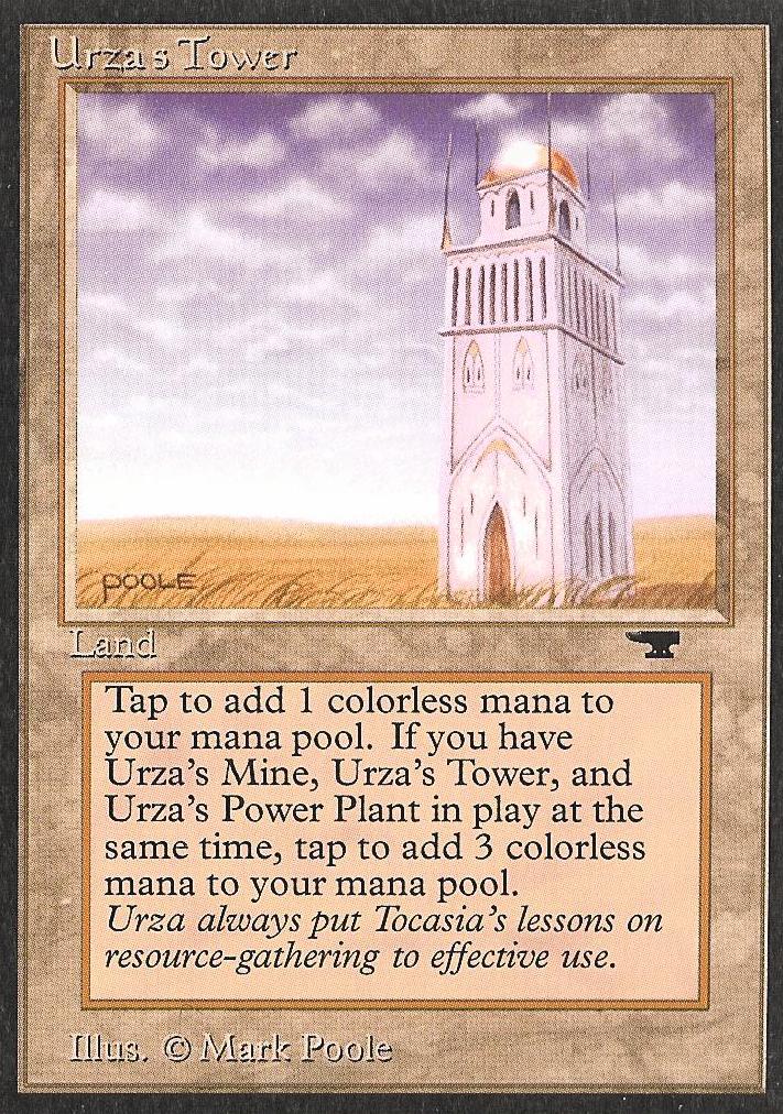 Urza's Tower (Plains) (Antiquities) Medium Play