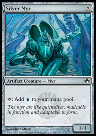 Silver Myr (Scars of Mirrodin) Medium Play