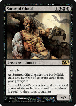 Sutured Ghoul (Magic 2012 Core Set) Light Play