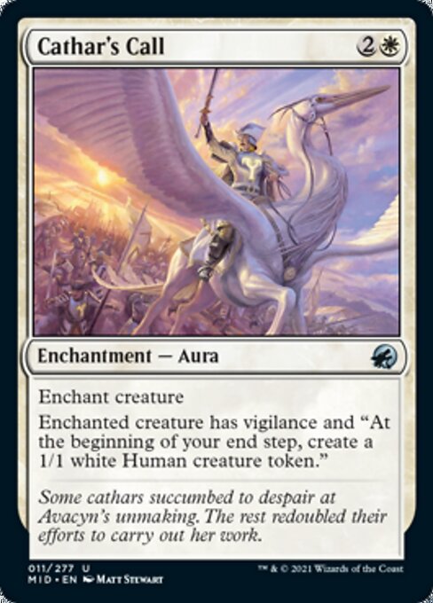 Cathar's Call (Innistrad: Midnight Hunt) Near Mint