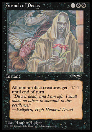 Stench of Decay (1) (Alliances) Medium Play