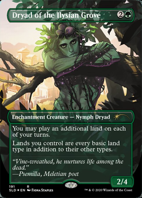 Dryad of the Ilysian Grove (Secret Lair) Near Mint Foil
