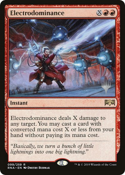 Electrodominance (Promo Pack: Throne of Eldraine) Light Play