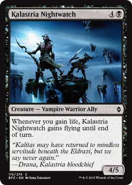 Kalastria Nightwatch (Battle for Zendikar) Near Mint