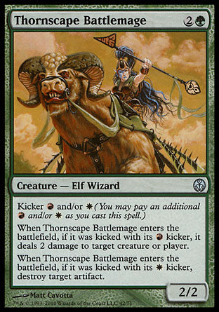 Thornscape Battlemage (Duel Decks: Phyrexia vs The Coalition) Medium Play
