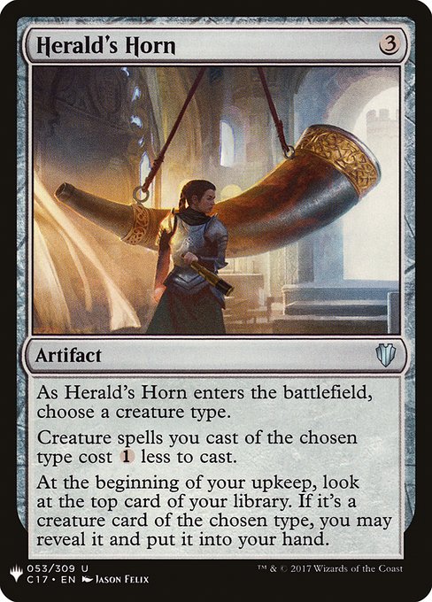 Herald's Horn (Mystery Booster) Near Mint