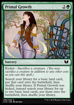 Primal Growth (Commander 2015) Light Play
