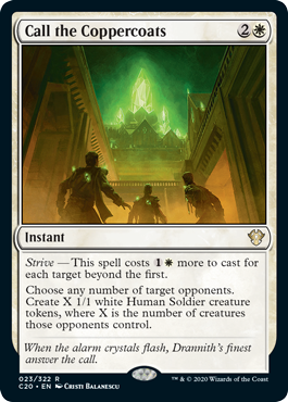 Call the Coppercoats (Commander 2020 Ikoria) Near Mint