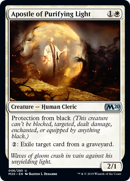 Apostle of Purifying Light (Magic 2020 Core Set) Near Mint