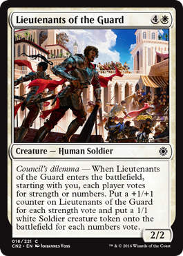 Lieutenants of the Guard (Conspiracy: Take the Crown) Near Mint