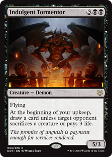 Indulgent Tormentor (Duel Decks: Nissa vs Ob Nixilis) Medium Play