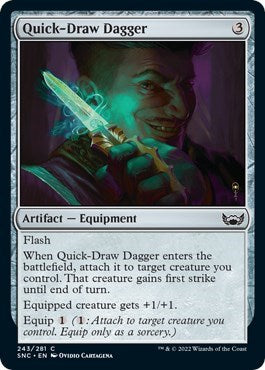 Quick-Draw Dagger (Streets of New Capenna) Near Mint