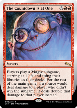 The Countdown Is at One (Unstable) Near Mint