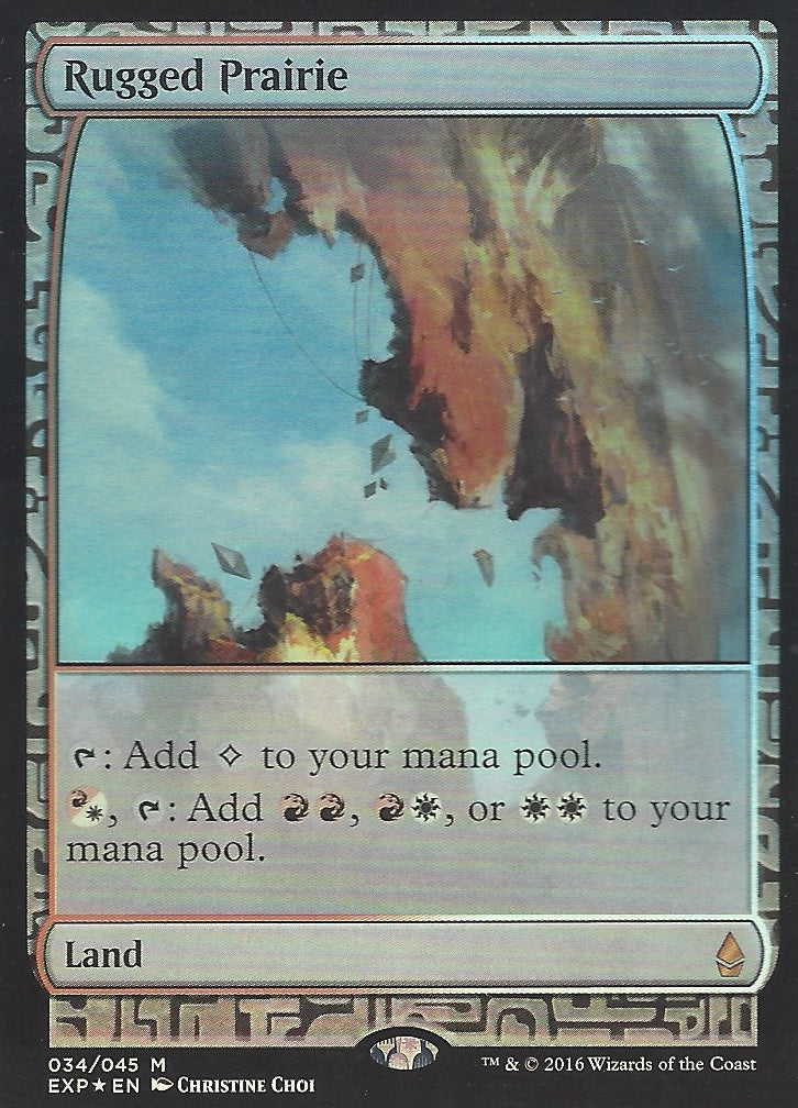 Rugged Prairie (Zendikar Expeditions) Near Mint Foil