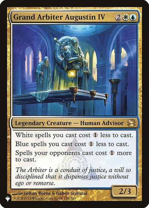 Grand Arbiter Augustin IV (The List) Near Mint