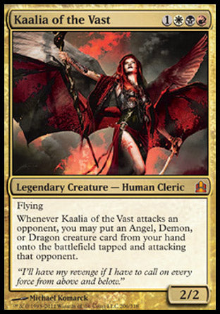 Kaalia of the Vast (Commander) Heavy Play