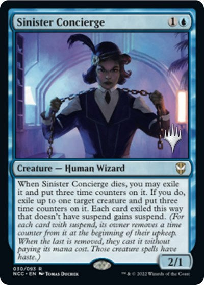 Sinister Concierge (Promo Pack: Streets of New Capenna) Near Mint Foil