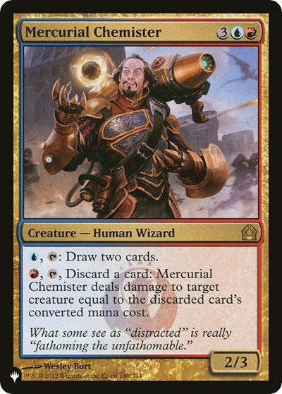 Mercurial Chemister (The List) Light Play