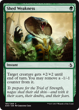 Shed Weakness (Amonkhet) Medium Play