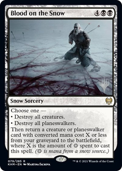 Blood on the Snow (Promo Pack: Kaldheim) Light Play