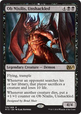Ob Nixilis, Unshackled (Magic 2015 Core Set) Near Mint