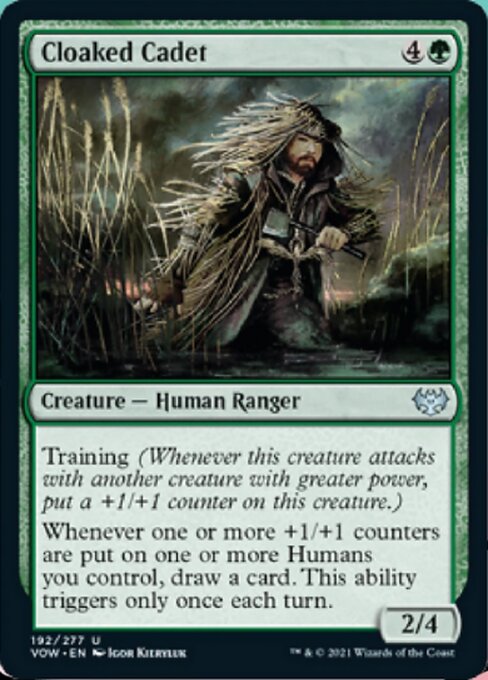 Cloaked Cadet (Innistrad: Crimson Vow) Near Mint Foil