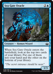 Sea Gate Oracle (Modern Masters 2017) Near Mint Foil