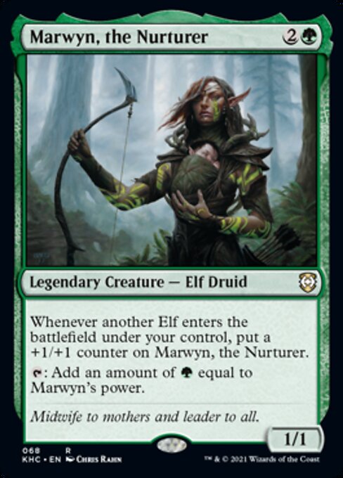 Marwyn, the Nurturer (Commander 2021 Kaldheim) Near Mint