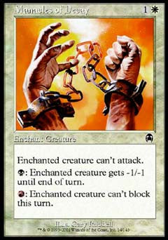 Manacles of Decay (Apocalypse) Near Mint Foil