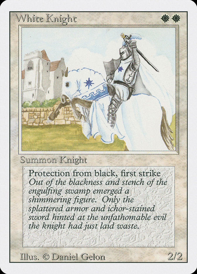 White Knight (Revised) Near Mint