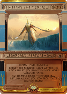 Kefnet the Mindful (Amonkhet Invocations) Medium Play Foil