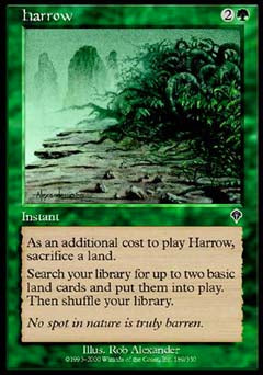 Harrow (Invasion) Near Mint Foil