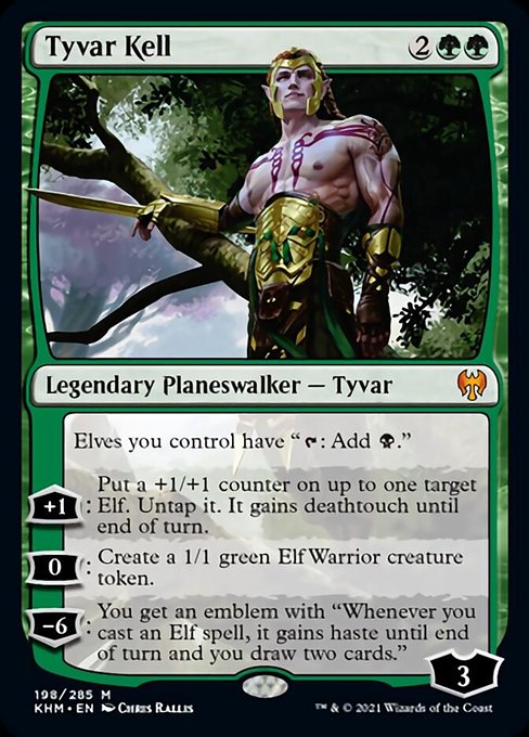 Tyvar Kell (Kaldheim) Near Mint Foil