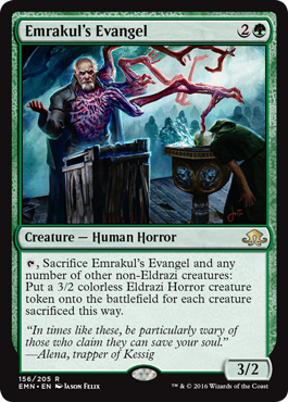 Emrakul's Evangel (Eldritch Moon) Medium Play