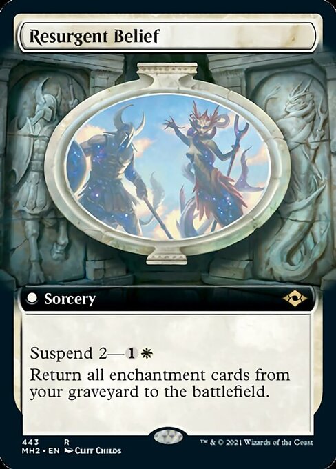 Resurgent Belief (Extended Art) (Modern Horizons 2) Near Mint Foil