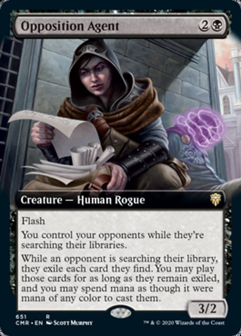 Opposition Agent (Extended Art) (Commander Legends) Near Mint