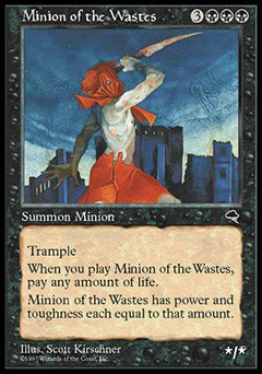 Minion of the Wastes (Tempest) Medium Play