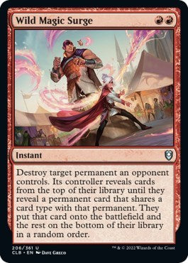 Wild Magic Surge (Commander Legends: Battle for Baldur's Gate) Near Mint