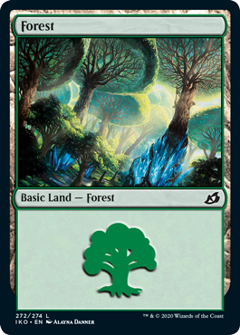 Forest (272) (Ikoria: Lair of Behemoths) Near Mint Foil