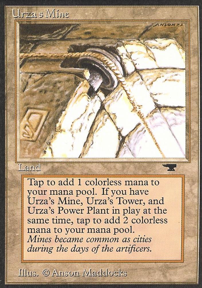 Urza's Mine (Pulley) (Antiquities) Medium Play