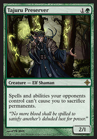 Tajuru Preserver (Rise of the Eldrazi) Light Play Foil