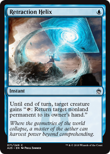 Retraction Helix (Masters 25) Near Mint Foil