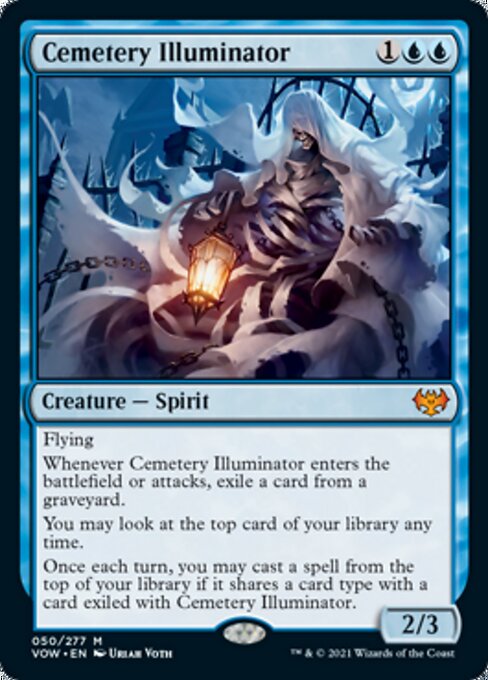 Cemetery Illuminator (Innistrad: Crimson Vow) Near Mint Foil