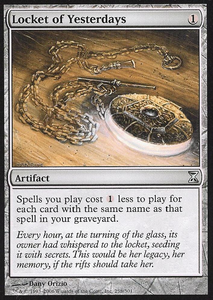 Locket of Yesterdays (Time Spiral) Medium Play