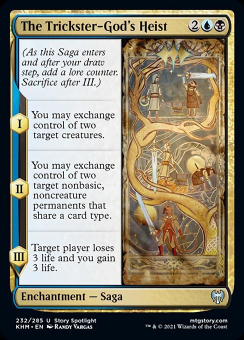 The Trickster-God's Heist (Kaldheim) Light Play