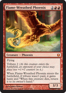 Flame-Wreathed Phoenix (Born of the Gods) Medium Play